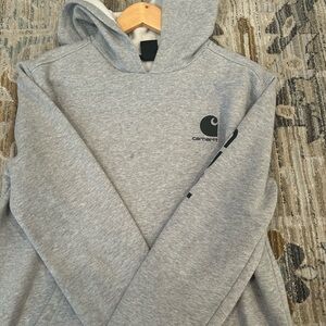 grey carhartt hoodie